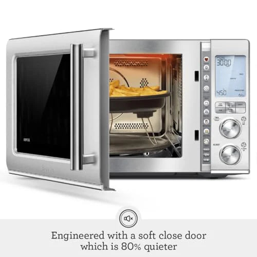 Breville BMO870BST1BUS1 Combi Wave 3 in 1 Microwave, Black Stainless Steel: Home & Kitchen - image 5