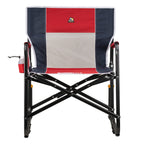 GCI Outdoor Freestyle Rocker XL Oversized Foldable Rocking Camp Chair, Pewter - image 16