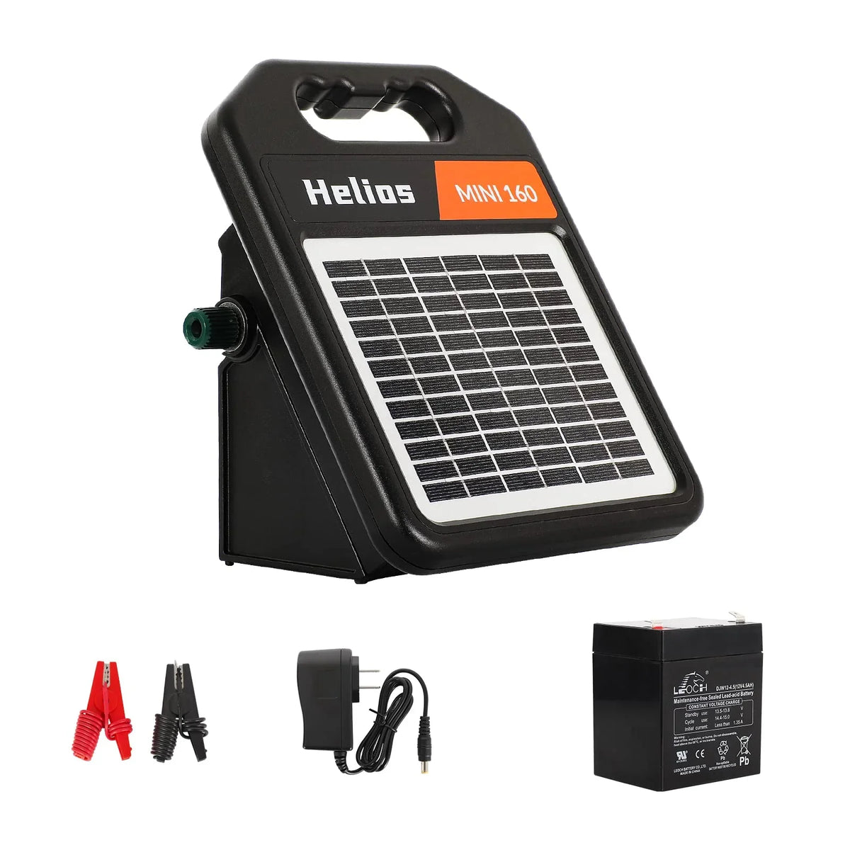 Andmon 10 Miles Solar Electric Fence Charger with Day or Night Mode - image 1