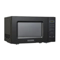 Black and Decker 0.7 Cu Ft LED Digital Microwave Oven in Black with Child Safety Lock - image 1