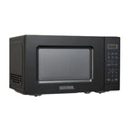 Black and Decker 0.7 Cu Ft LED Digital Microwave Oven in Black with Child Safety Lock - image 1