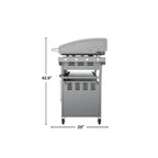4-Burner 36-Inch Griddle Cooking Station with Hood - image 5