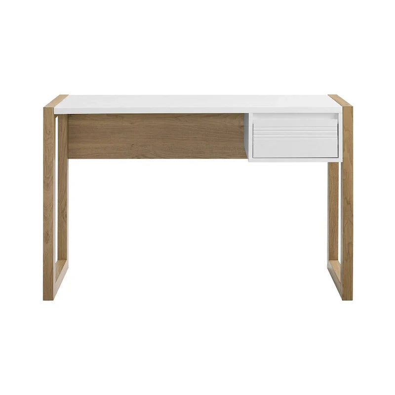 Two-Tone One-Drawer Writing Desk by Middlebrook - image 7