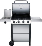 Char-Broil 463377319 Performance 4-Burner Cart Style Liquid Propane Gas Grill, Stainless Steel - image 4