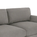 90-Inch Oversized Corduroy Sofa for Living Room with Reversible Cushions - image 35