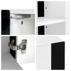 Contemporary TV Stand with Electric Fireplace - Fits TVs Up to 78 Inches - image 12