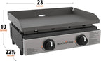 Blackstone 1666 22” Tabletop Griddle with Stainless Steel Faceplate, Powder Coated Steel, Black - image 23
