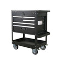 32.75 in. 5-Drawer Tool Utility Cart in Black - image 1