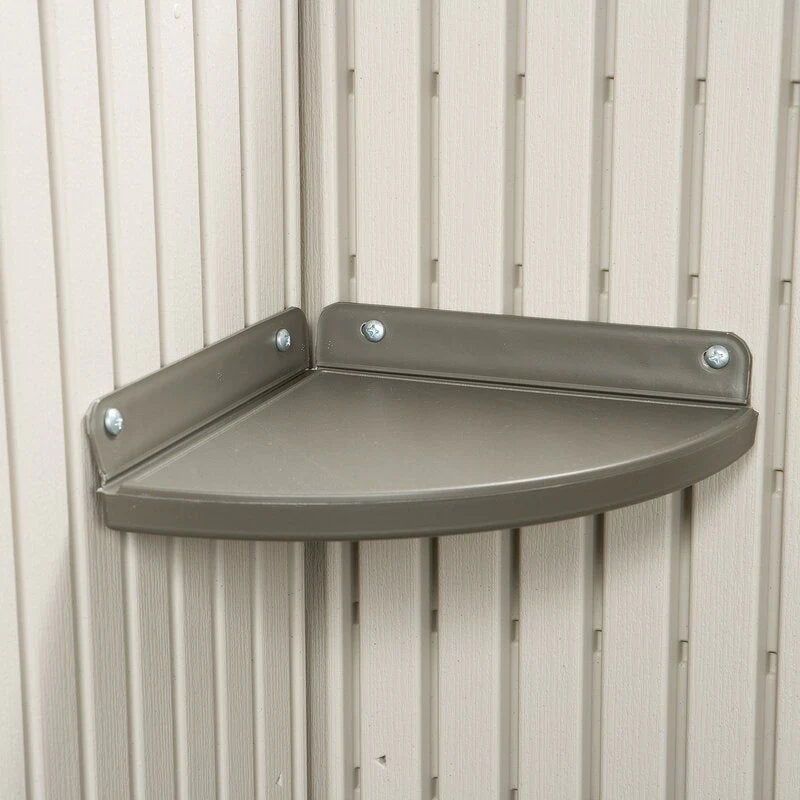 8 ft. W x 7 ft. 4 in. D Plastic Storage Shed - image 8