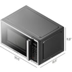 Chefman 0.9 cu ft Countertop Microwave Oven, 900 Watts - Stainless Steel - image 13