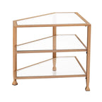 SEI Furniture Jensen Metal Corner TV Stand for Screens up to 33.25 inches - image 21