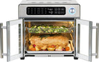 Emeril Lagasse Extra Large French Door Air Fryer Toaster Oven Combo, 24 Cooking Functions - image 8