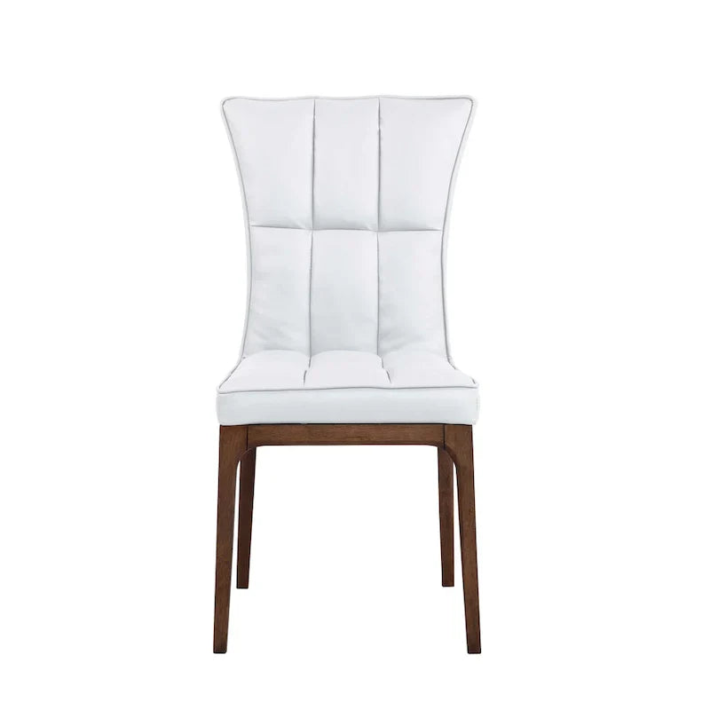 Set of 2 Contemporary Tufted Side Chairs with Sturdy Solid Wood Frame - image 11