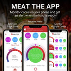 MEATER Plus / Smart Meat Thermometer with Bluetooth / 165ft Wireless Range / for The Oven, Grill, Kitchen, BBQ, Smoker, Rotisserie - image 6