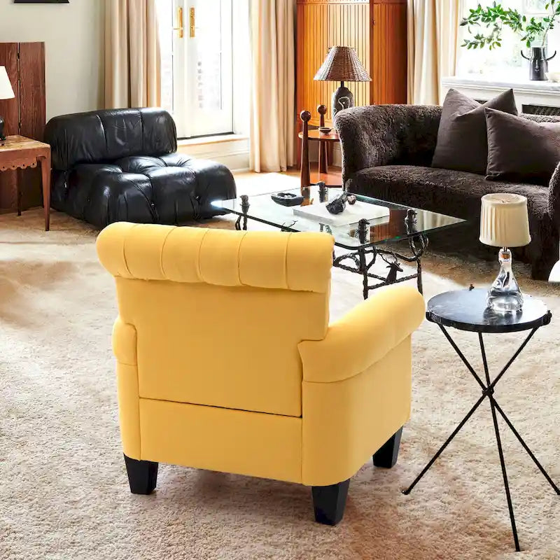 Pellebant Contemporary Club Armchair - Stylish Accent Chair for Living Room - image 13