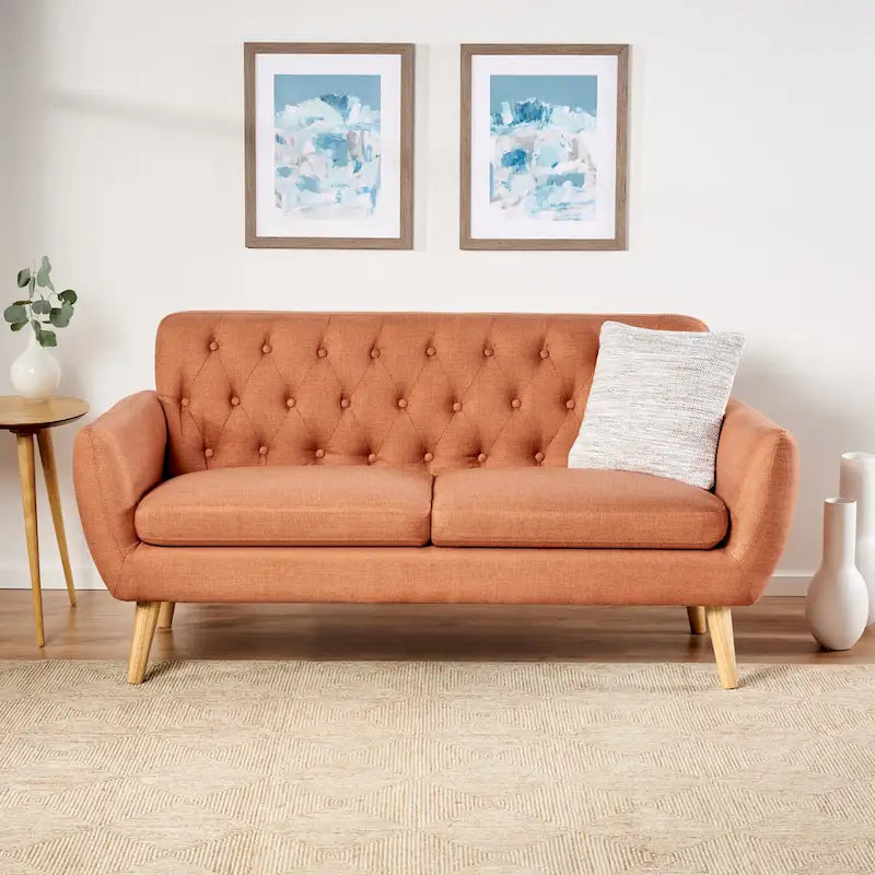 Christopher Knight Home Bernice Petite Sofa in Mid-Century Modern Style - image 1