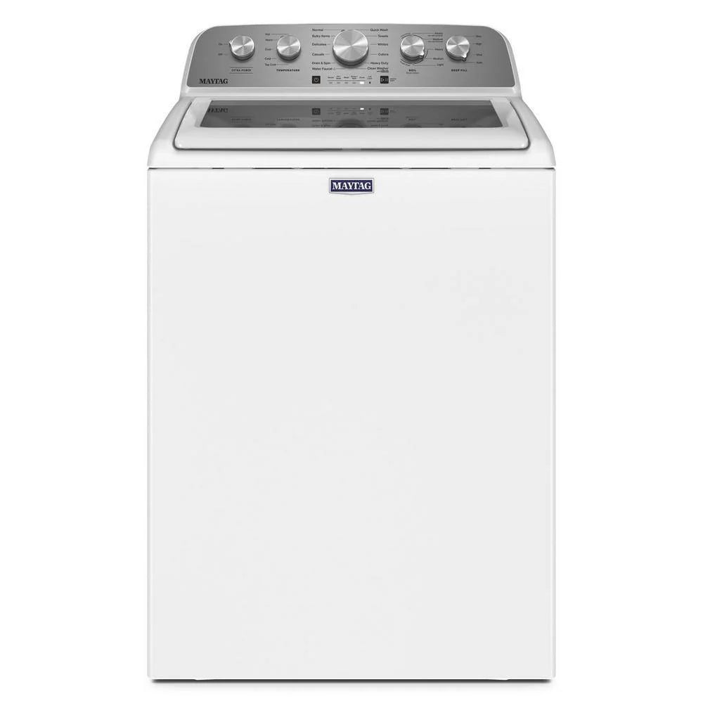 2025 4.8 cu. ft. Top Load Washer with Extra Power Boost, White – MVW5430MW - image 1