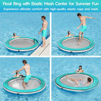 Round Floating Ring Hammock - Heavy Duty Inflatable Raft - image 67