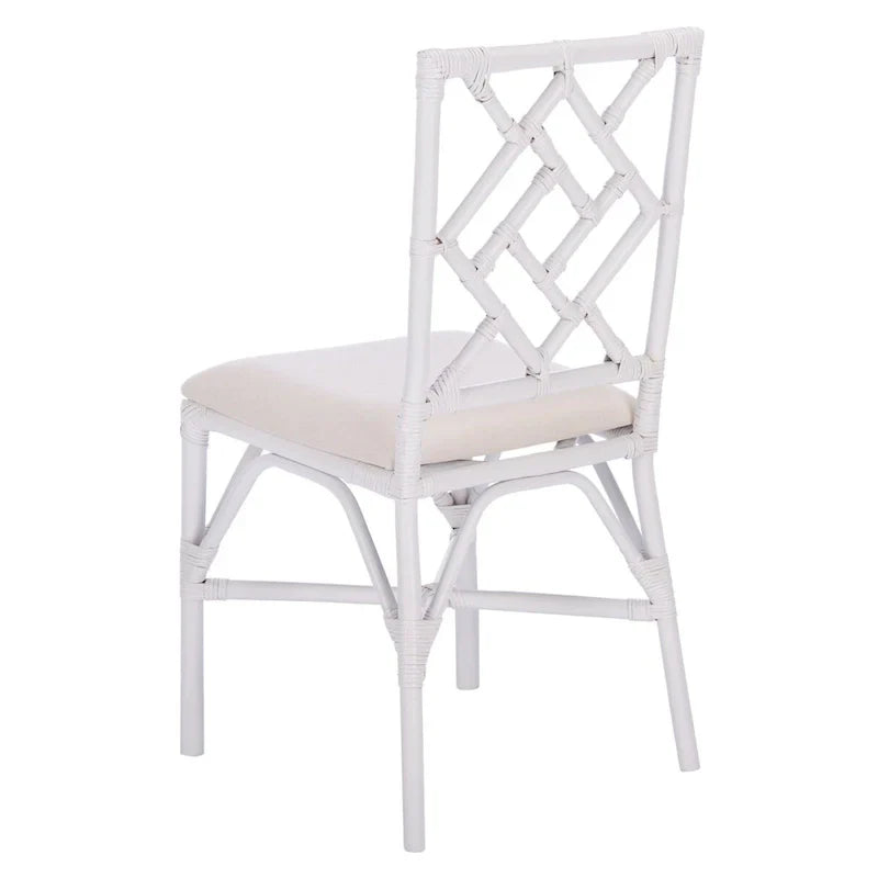 Set of 2 SAFAVIEH Maye Rattan Accent Chairs with Cushions - Dimensions: 18.5" W x 20.9" L x 35.8" H - image 11