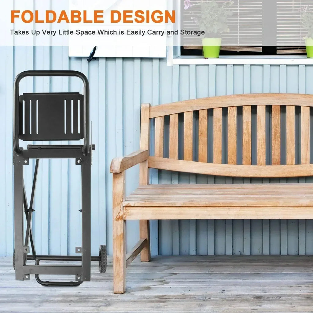 22"/17" Grill - Heavy-Duty Foldable Cart - image 8