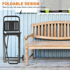 22"/17" Grill - Heavy-Duty Foldable Cart - image 8