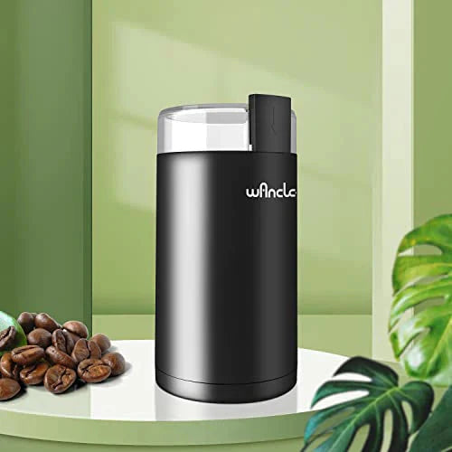 Wancle Electric Coffee Grinder, Quiet Spice Grinder, One Touch Coffee Mill for Beans - image 2