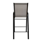 Set of 4 Outdoor Barstools with Flexible Comfort Material - Patio Seating - image 26