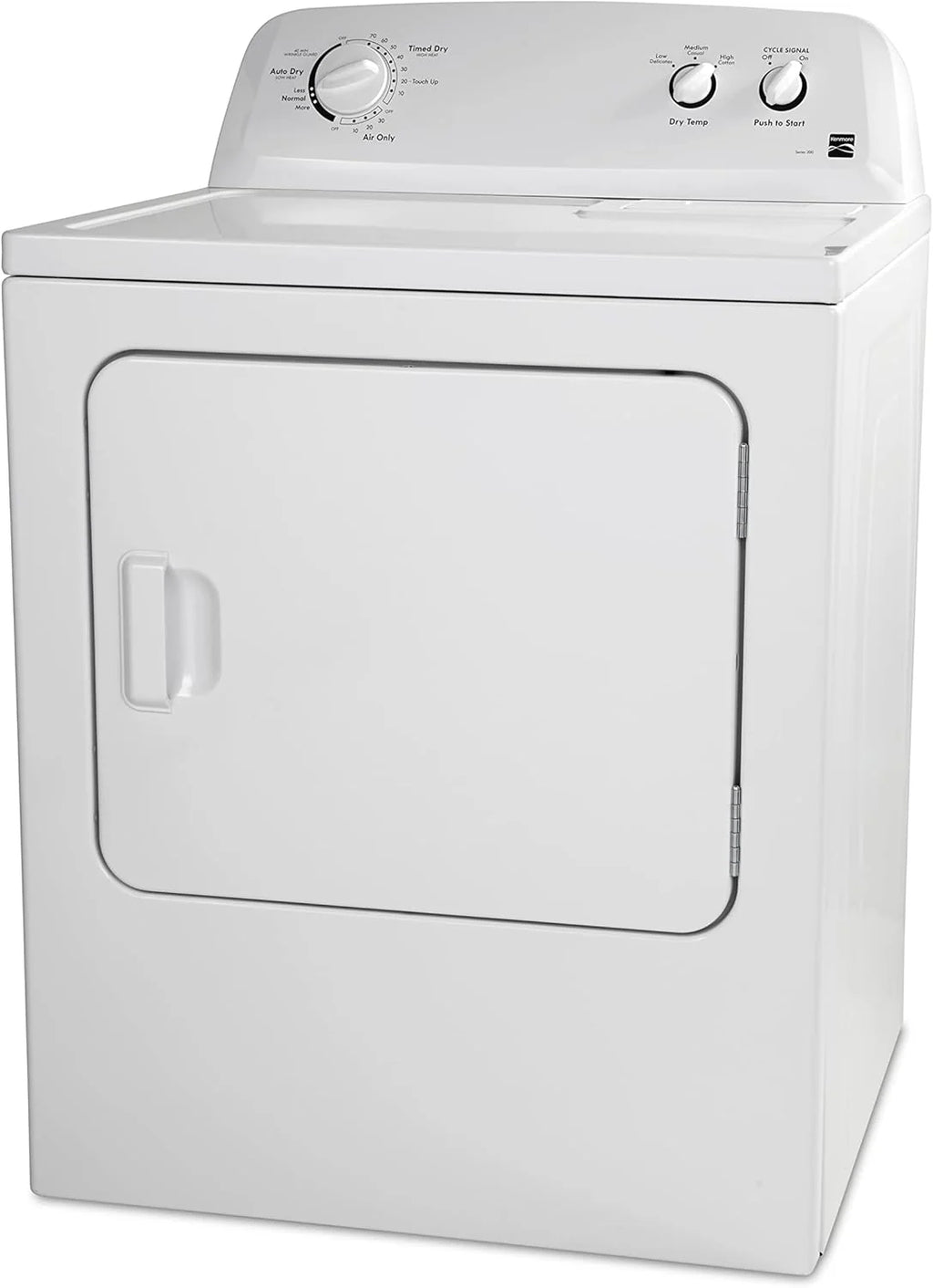 Kenmore 29′′ Front Load Electric Dryer with Wrinkle Guard and 7.0 Cubic Ft. Total Capacity, White - image 11