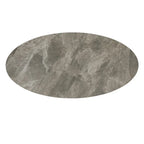 iNSPIRE Q Modern Jurmala Glossy Sintered Stone Tables with Grey Metal Base - image 12