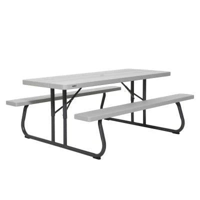 6-Foot Classic Folding Picnic Table 48 - image 1