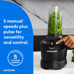 nutribullet SmartSense Blender Combo, 1400 Watt Gunmetal - image 18