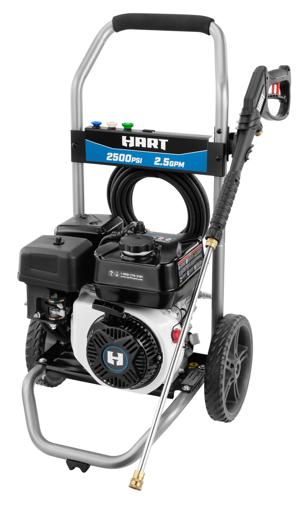 HART 2500PSI 2.5 GPM 212cc Cold Water Gas Pressure Washer - image 1