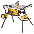 15 Amp Corded 10-inch Construction Site Table Saw with Rolling Stand DWE7491RS - image 1
