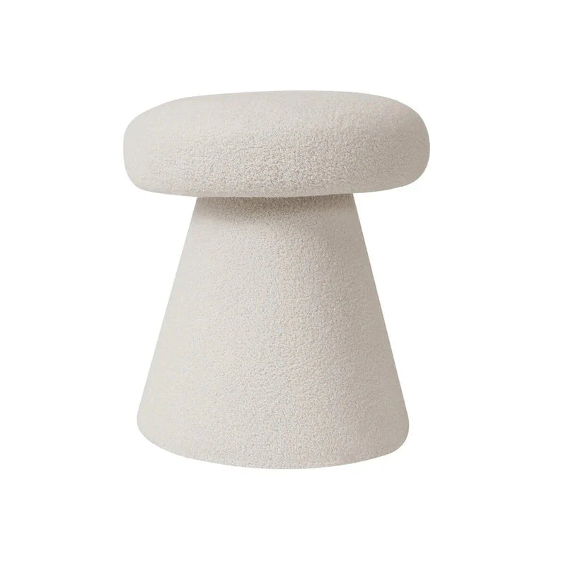 Adeco Large Soft Mushroom Ottoman - Versatile Foot Stool for Living Room and Bedroom - image 33