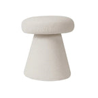 Adeco Large Soft Mushroom Ottoman - Versatile Foot Stool for Living Room and Bedroom - image 33