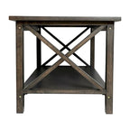 Classic Solid Wood Farmhouse Coffee Table - image 11