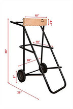LEADALLWAY Boat Motor Stand, Heavy Duty Pro Outboard Engine Carrier Cart Dolly - image 5