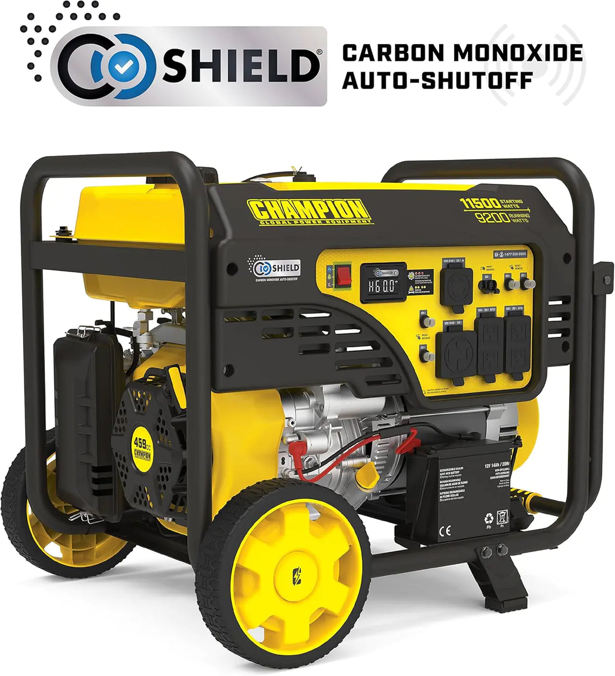 9000W Wireless Start Generator with CO Shield? - image 3