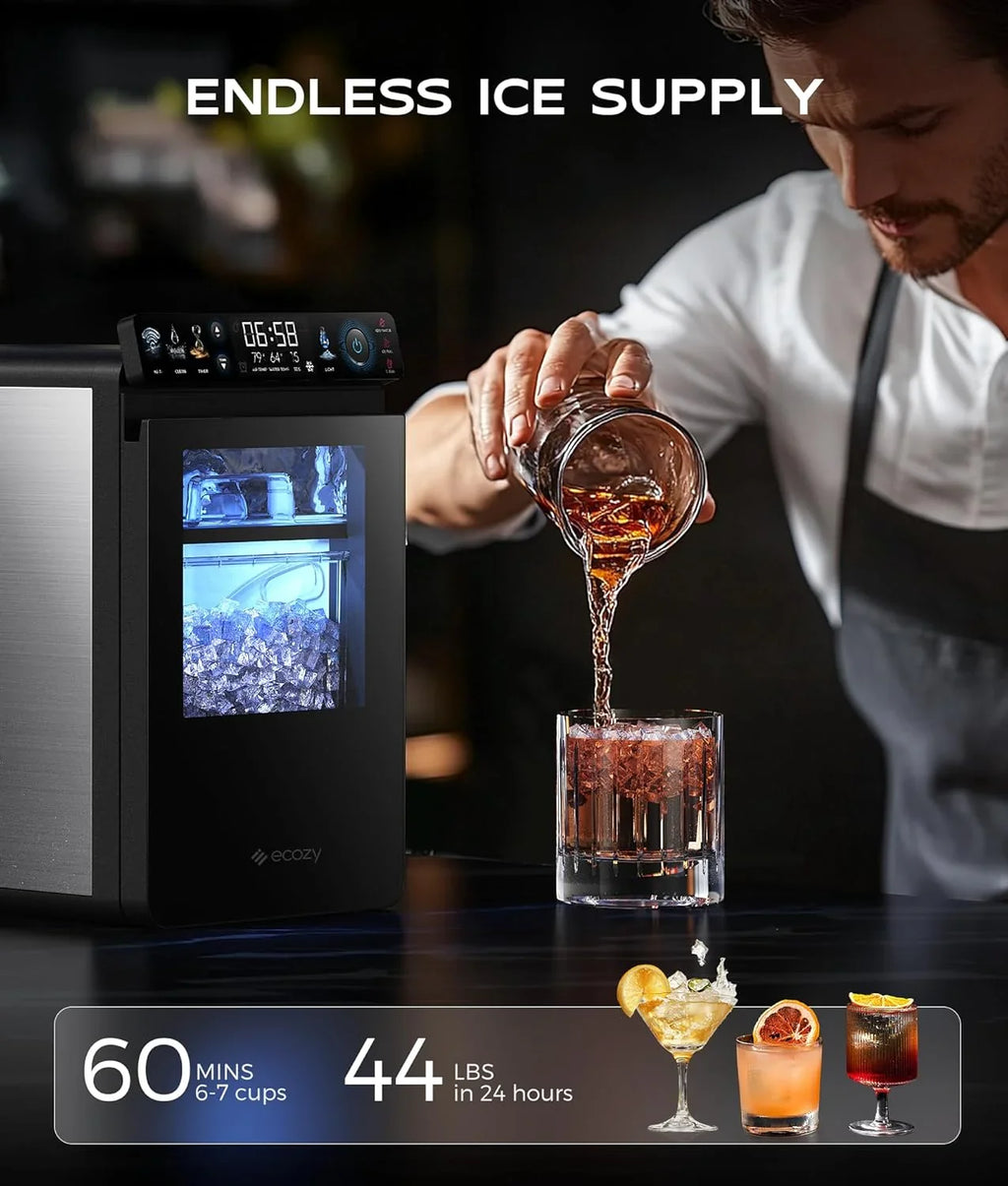 Smart Countertop Pebble Ice Maker, 44 Lb./24H, Self-Cleaning - image 6