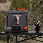 Blackstone Adventure Ready Portable Propane Air Fryer, 4 Quart, Gray & Orange, 18W, 3ft Cord - image 2