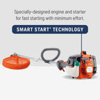 128LD Gas String Trimmer, 28-cc 2-Cycle, 17-inch Straight Shaft Gas String Trimmer with Tap 'n Go trimmer head - image 8