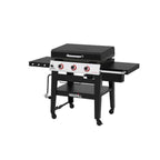 Daytona 3-Burner 30 in. Propane Gas Griddle in Black with Lid - image 4
