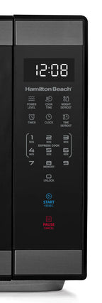 Hamilton Beach 1.1 cu ft Countertop Microwave Oven, Black and Stainless Steel - image 20