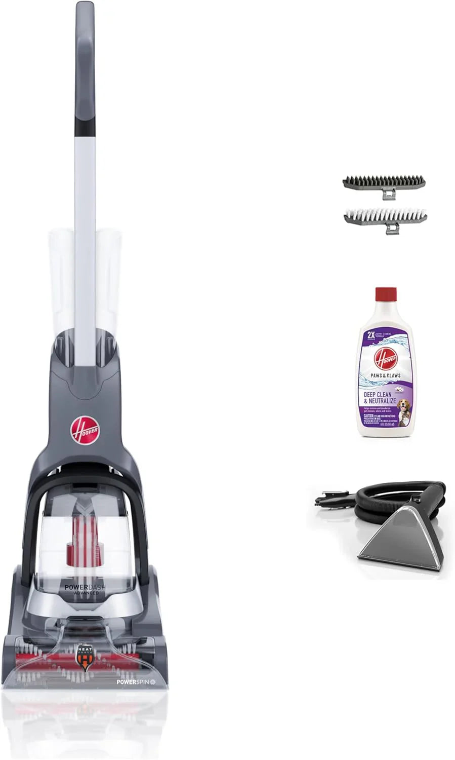 Hoover PowerDash Pet+ Compact Carpet Cleaner Machine, Lightweight Carpet Shampooer - image 2