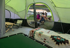 UNP Camping Tent 10-Person-Family Tents, Parties, Music Festival Tent, Big, Easy Up, 5 Large Mesh Windows, Double Layer, 2 Room, Waterproof, Weather Resistant, 18ft x 9ft x78in - image 21
