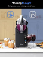 5-in-1 Slushie Machine, No Ice Needed, 15 Min Slushy Machine for Home with Self-Cleaning, Professional Frozen Drink Maker, 5 Preset Programs, Frozen Margaritas, Frapp??s, Milkshakes, and More, FOHERE - image 2