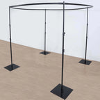 Efavormart 10ft / 4 Post Gold Metal DIY Photography Backdrop Stand, Wedding Arch Canopy Tent - image 22