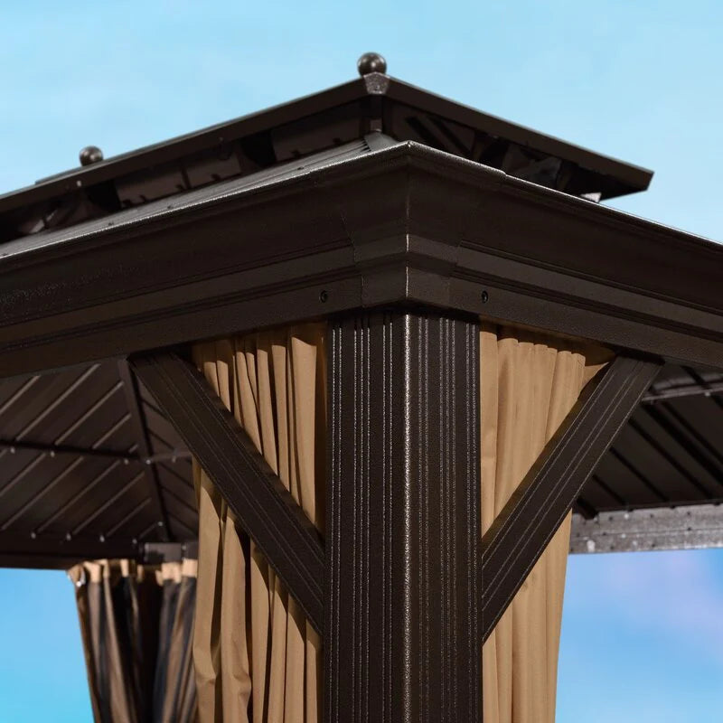 16 Ft. W x 12 FT. D Aluminum Patio Gazebo - image 15