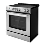 Cosmo 30 in. Stellar Collection 5.0 cu. ft. Electric Range with 4 Burner Glass Cooktop and Convection Oven in Stainless Steel - image 6