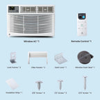 Garvee 5000 BTU Window Air Conditioner, Fast Cooling for Rooms up to 150 Sq. Ft, Window Ac Unit with 7 Level - image 20